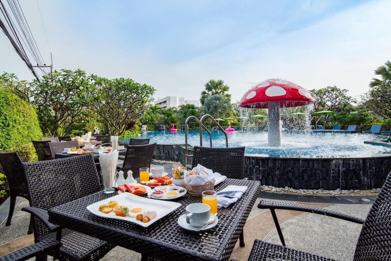 Golden Beach Cha-Am Hotel Bagian luar foto